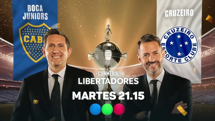 Telefe transmite Boca vs. Cruzeiro por la Copa Libertadores