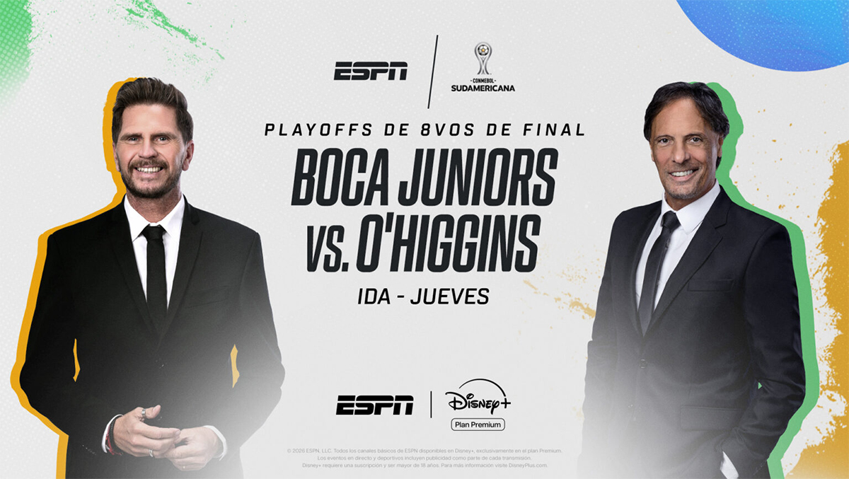 ESPN trae los playoffs de la CONMEBOL Sudamericana