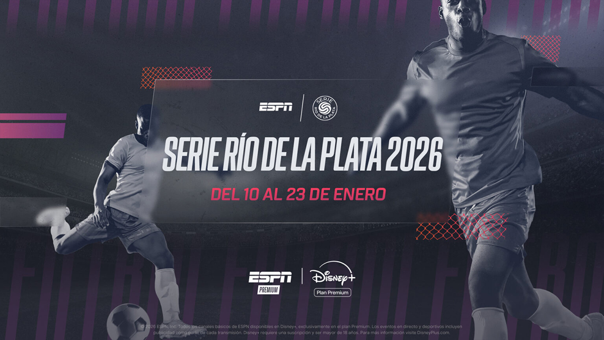 ESPN Premium trae la Serie Río de la Plata, con todo el calor del fútbol de verano