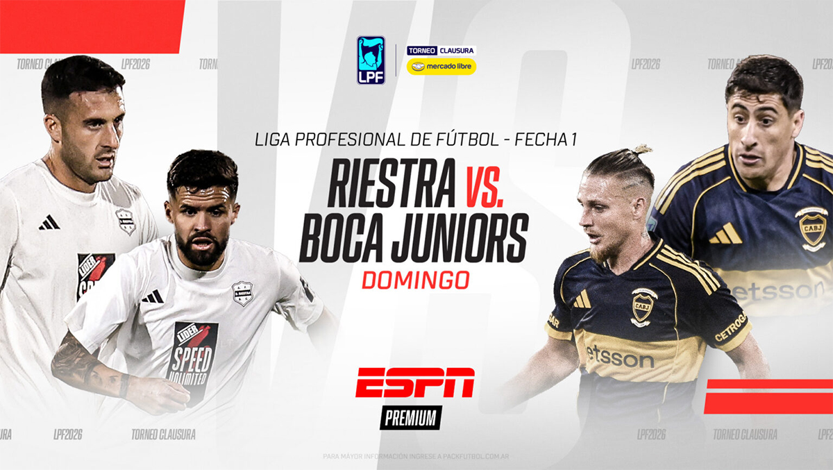 Vuelve la Liga Profesional del Fútbol Argentino por ESPN Premium