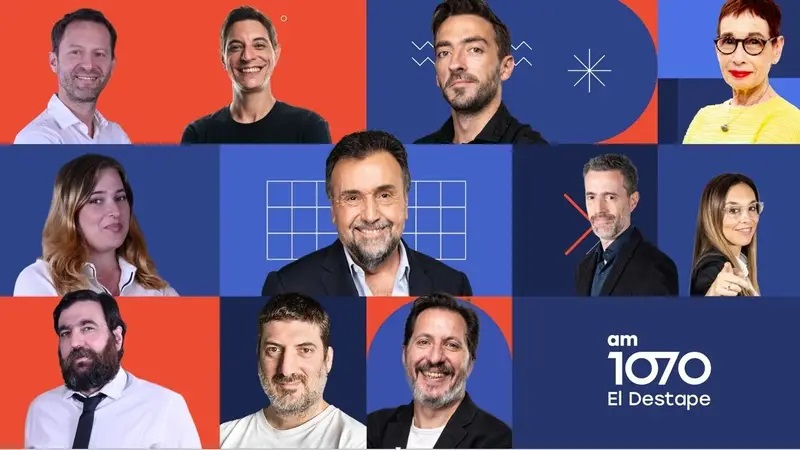 El Destape AM 1070 renueva su grilla y presenta su programación 2026