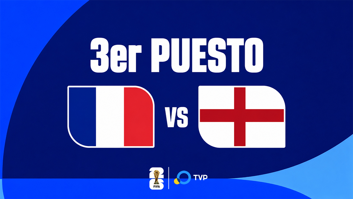 TV Pública transmite Francia vs. Inglaterra por el tercer puesto del Mundial 2026
